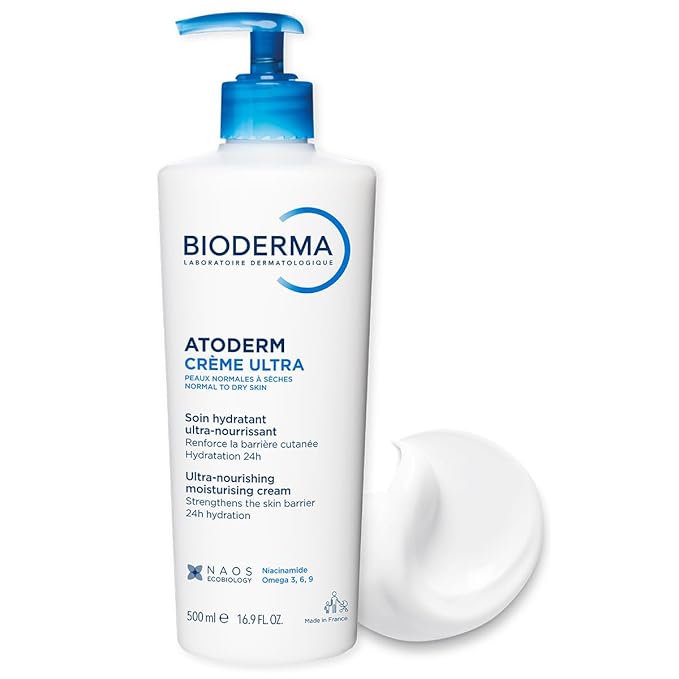 Bioderma Atoderm Creme Ultra moisturising cream 500ml with pump dispenser