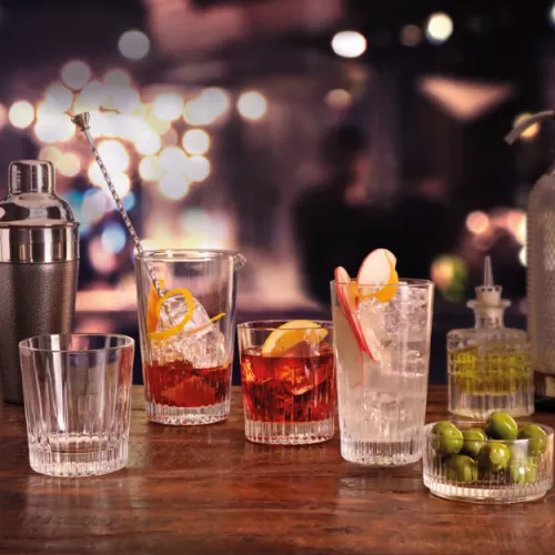 Mix & Co Double Old Fashioned Glass 33cl clear tumbler