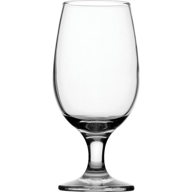 Maldive beer glass 12.5oz clear glass set of 12 pieces