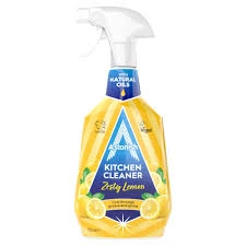 Astonish Kitchen Cleaner trigger spray bottle, zesty lemon scent