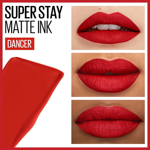 Maybelline New York Super Stay Matte Ink Liquid Lipstick 118 Dancer (0.17 Fl Oz / 5 ml). — photo 4