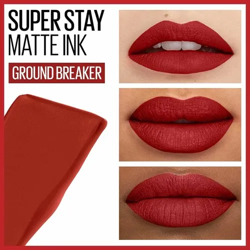 Maybelline New York Super Stay Matte Ink Liquid Lipstick in the shade 117 Ground-Breaker (0.17 Fl Oz / 5 ml). — photo 3