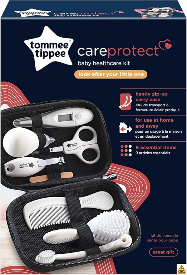 Tommee Tippee Closer to Nature baby healthcare grooming kit nine pieces with case