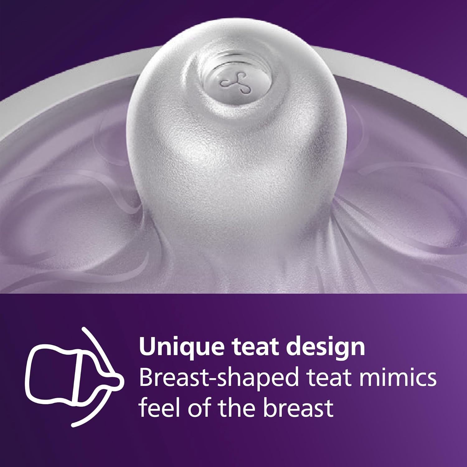 Philips Avent Natural Response 3.0 white AirFree Vent bottle teat set
