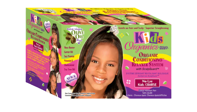 Africa's Best Organics Kids Organic Conditioning Relaxer No-Lye Kids Regular box packaging