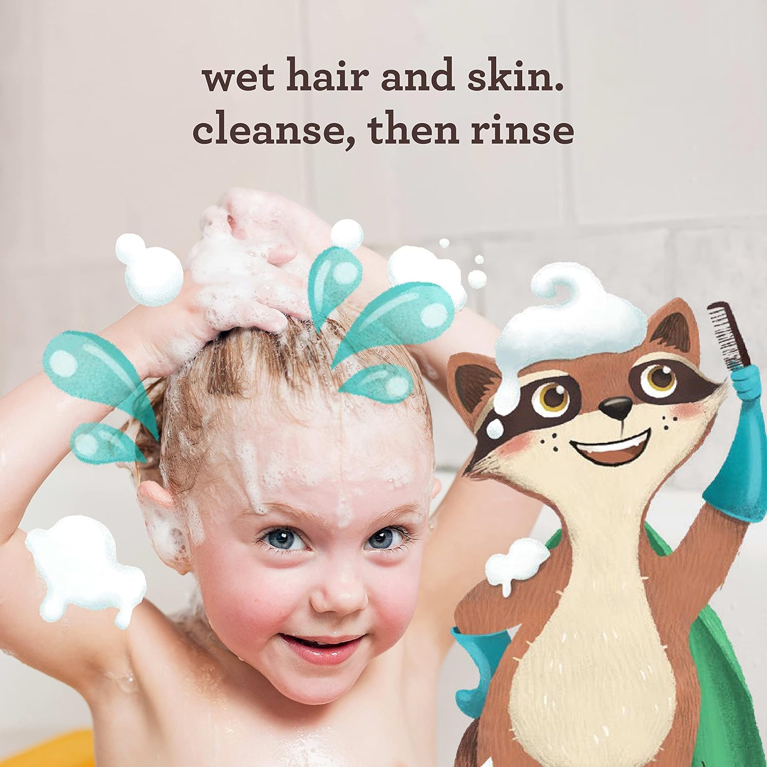 Aveeno Kids 2-in-1 Hydrating Shampoo and Conditioner 12 fl oz bottle