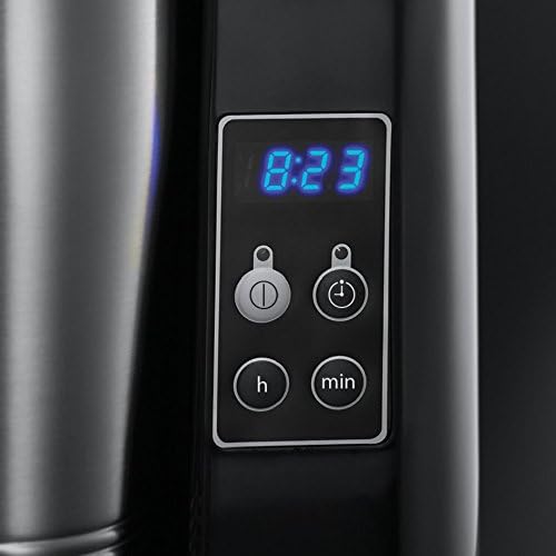 Russell Hobbs Brew and Go coffee machine with digital timer and travel flask