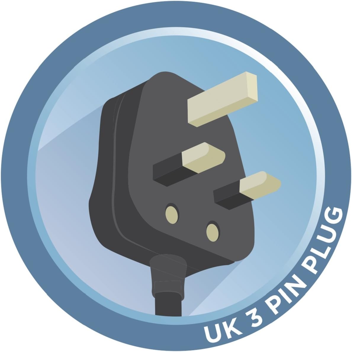 UK 3 pin plug for Russell Hobbs coffee machine with timer and flask