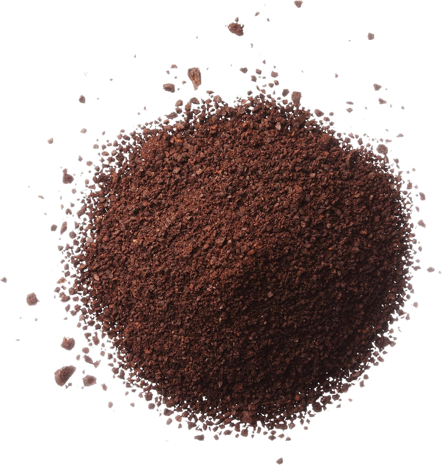 I can see the image shows ground coffee, but the product name indicates this should be for a Russell Hobbs Brew and Go Coffee Machine. The image appears to be mismatched with the product. Based on the product name provided, here's the appropriate alt text:
Russell Hobbs Brew and Go coffee machine with timer and travel flask