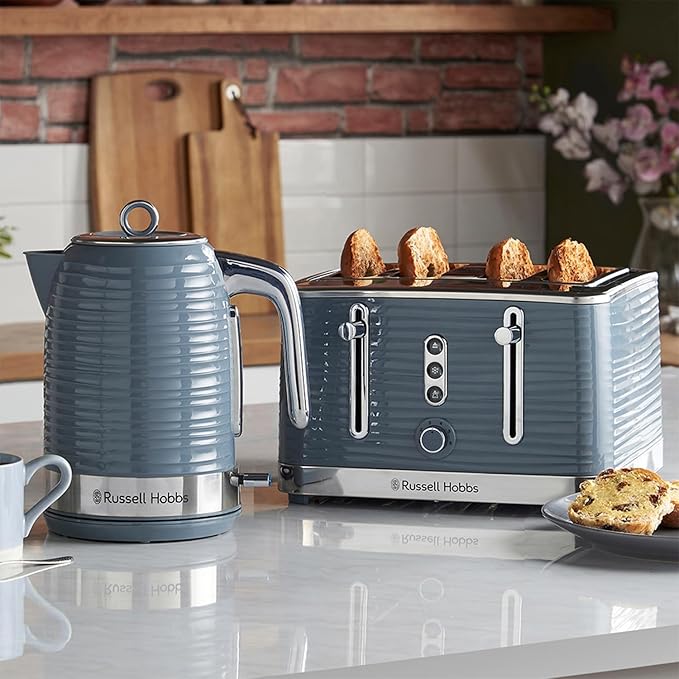 Russell Hobbs Inspire 1.7 litre kettle 3000w slate blue with fast boil