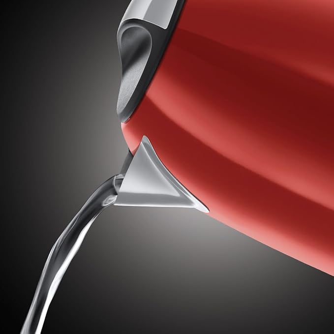 Russell Hobbs red kettle 1.7L with 360 degree rotational base