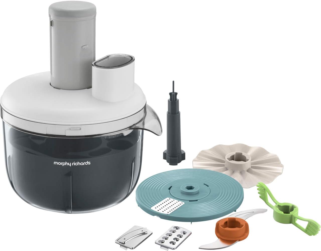 Morphy Richards Prepstar One food processor with multiple attachments and accessories