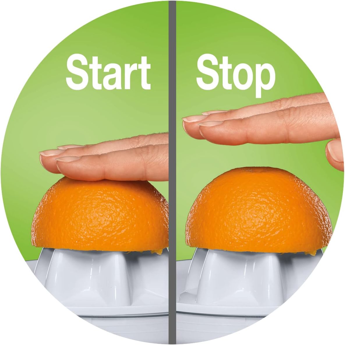 Braun citrus press with auto start stop function, 350ml capacity, 20W power