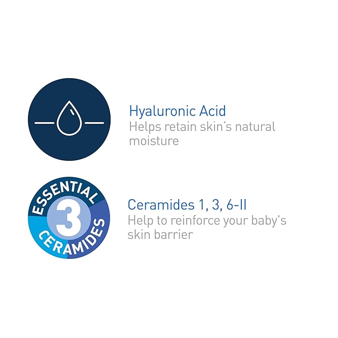 CeraVe Baby Cream gentle moisturising cream 5 ounce jar with hyaluronic acid