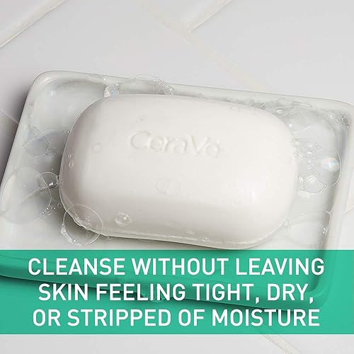 CeraVe foaming cleanser soap bar 4.5oz white unscented facial wash