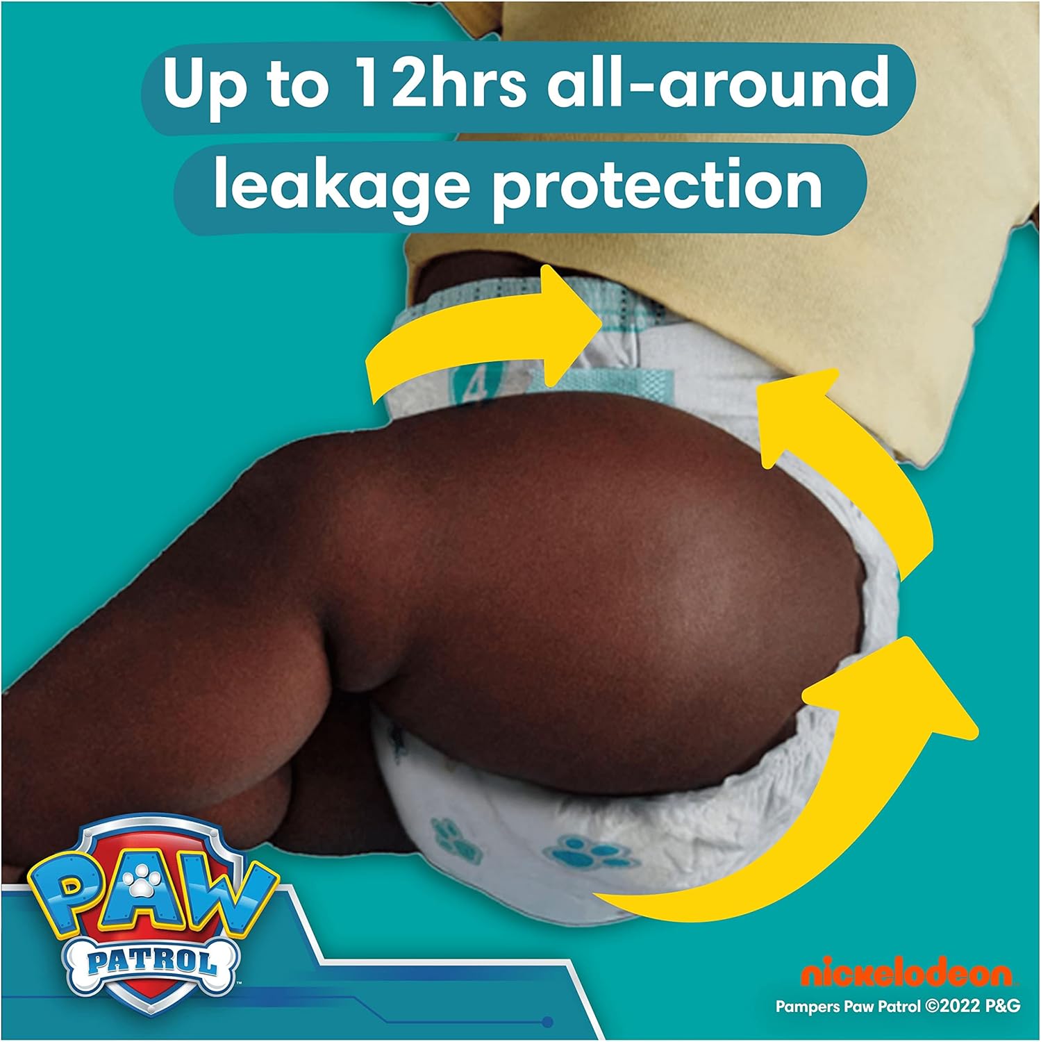 Pampers Paw Patrol Baby Dry Pants Size 5, 160 pack nappies