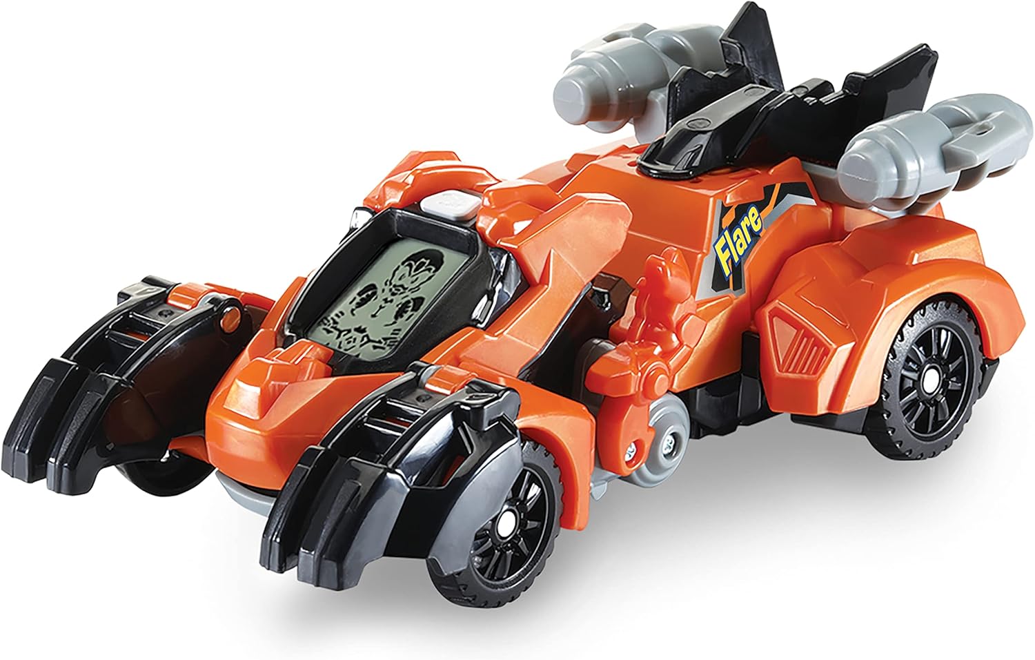 VTech Switch & Go Dinos Flare orange T-Rex transforming toy vehicle