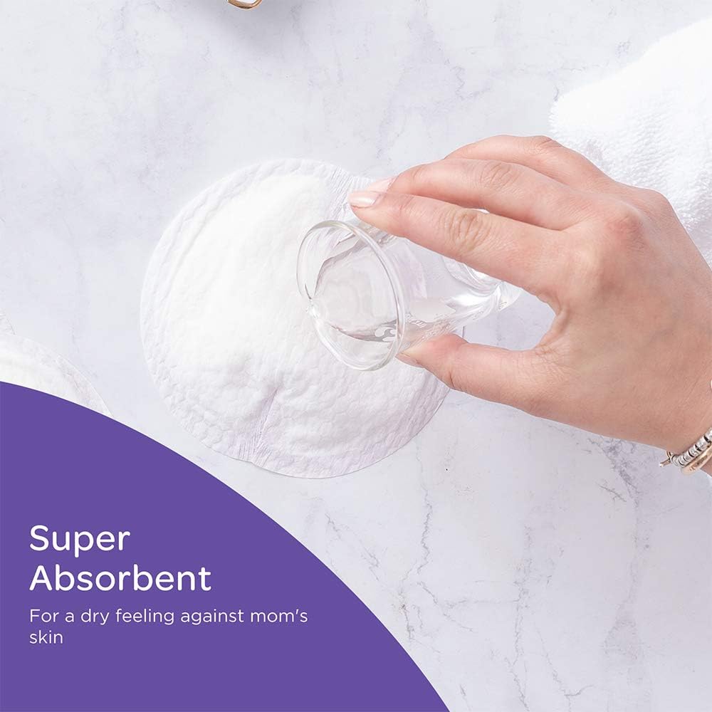 Lansinoh Disposable Nursing Pads 24-pack white absorbent breast pads