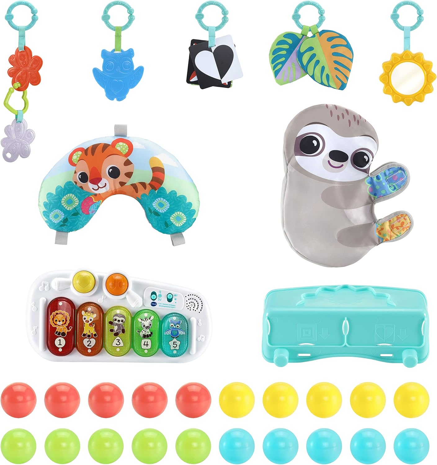 Joie Snacker 2-in-1 Highchair toy and accessory collection set