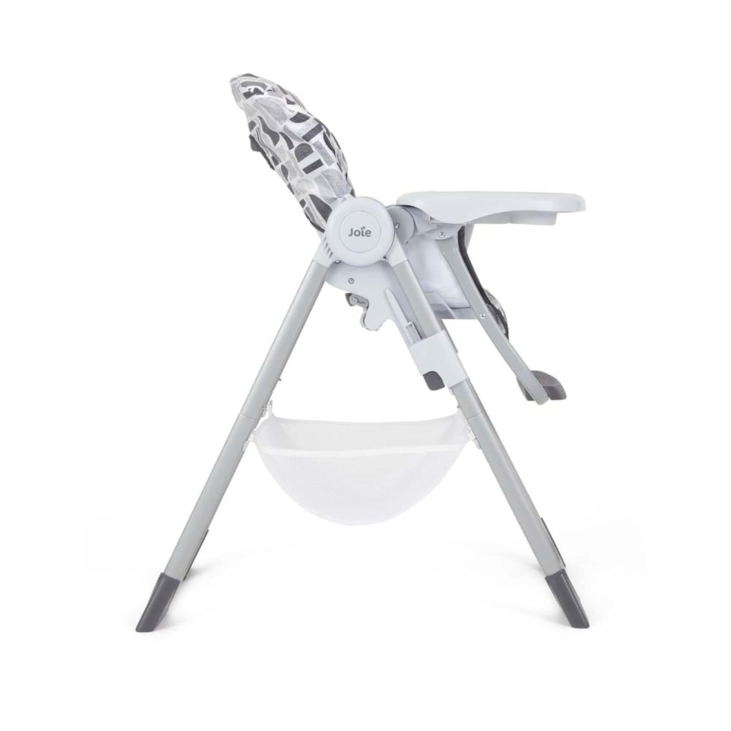 Joie Snacker 2-in-1 grey and white highchair with removable tray