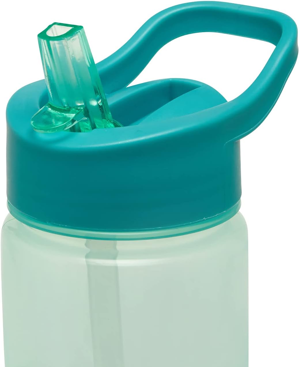 Polar Gear A-Z Stickers 600ml water bottle teal with carry handle