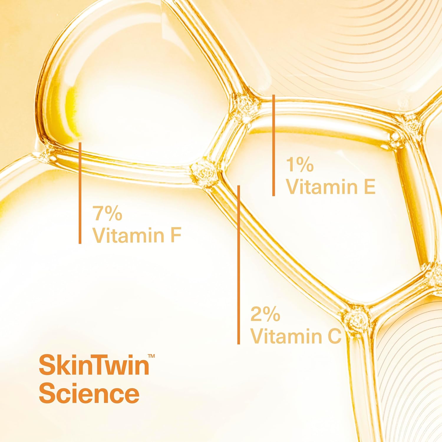 Simple Booster Serum 10% Vitamin C+E+F 30ml golden liquid skincare