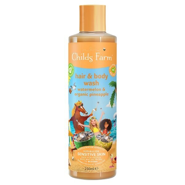 Childs Farm Kids Hair & Body Wash Watermelon Pineapple 250ml bottle