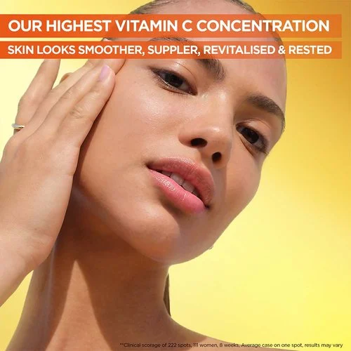 Garnier SkinActive Vitamin C Brightening Night Serum 30ml bottle