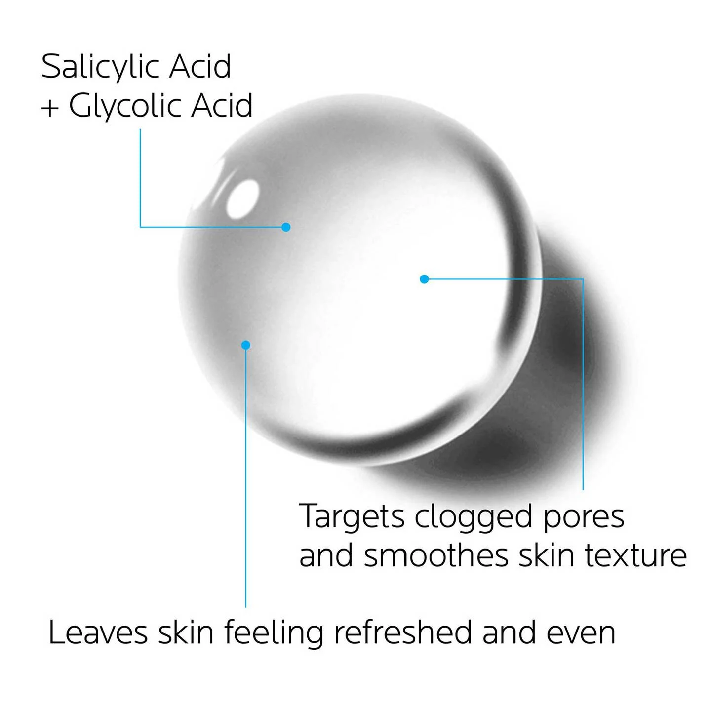 La Roche-Posay Effaclar Clarifying Solution Acne Toner 200ml bottle