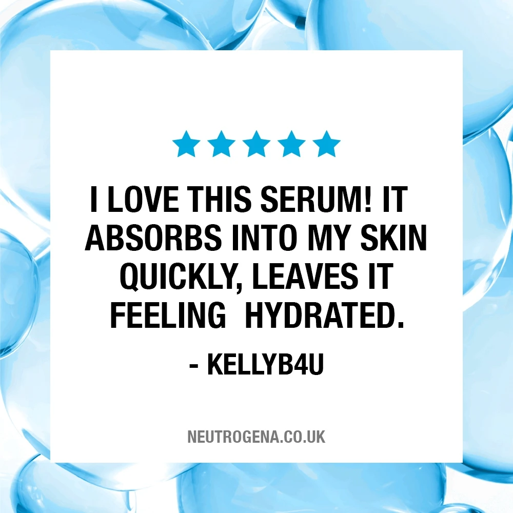 Neutrogena Hydro Boost Hyaluronic Acid Concentrated Serum 15ml bottle