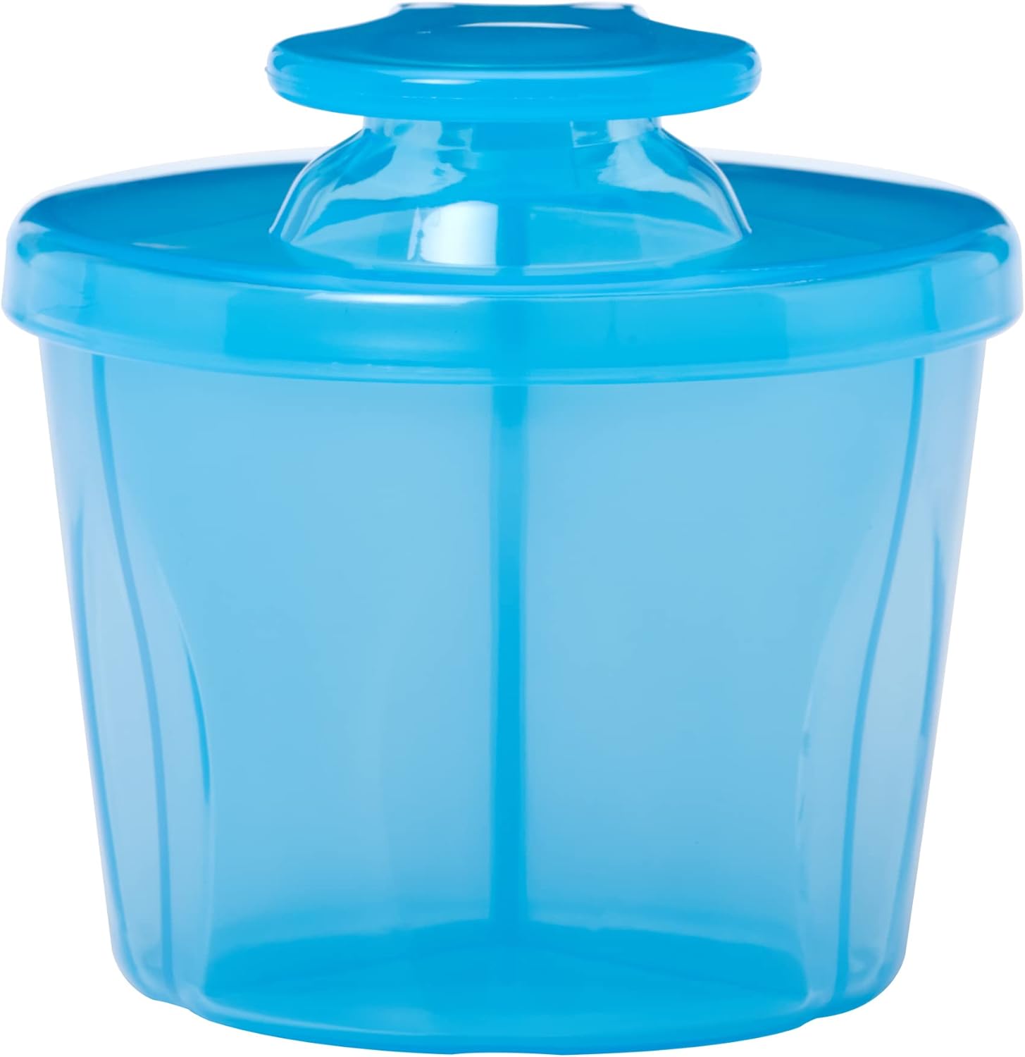Dr. Brown's Options blue milk powder dispenser with lid and scoop