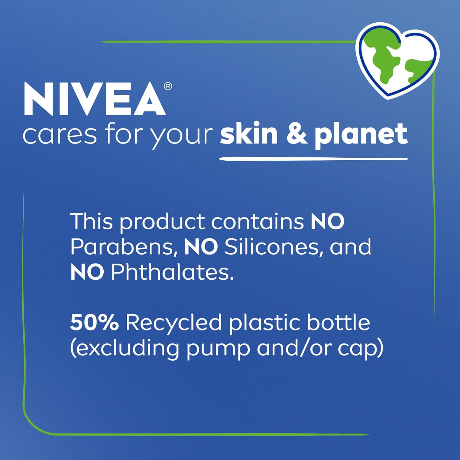 Nivea Skin Firming Hydration Q10 lotion 16.9oz pump bottle on blue packaging