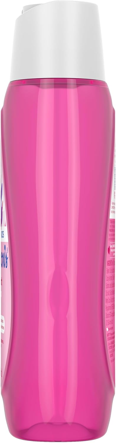 Johnson's Kids Shiny and Soft pink shampoo bottle 13.6oz