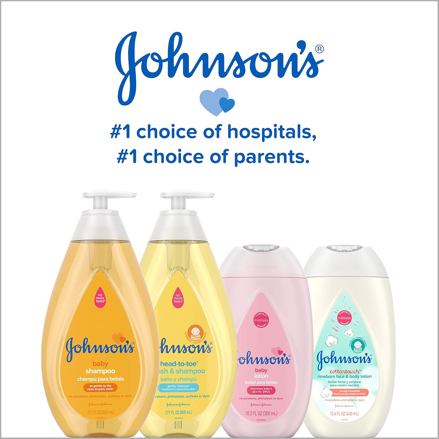 Johnsons Baby Cotton Touch Lotion Face and Body 13.6oz bottle