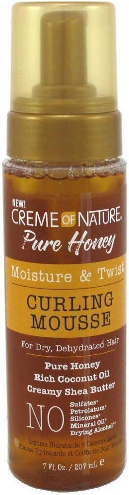 Creme of Nature Pure Honey Moisture & Twist Curling Mousse 207ml