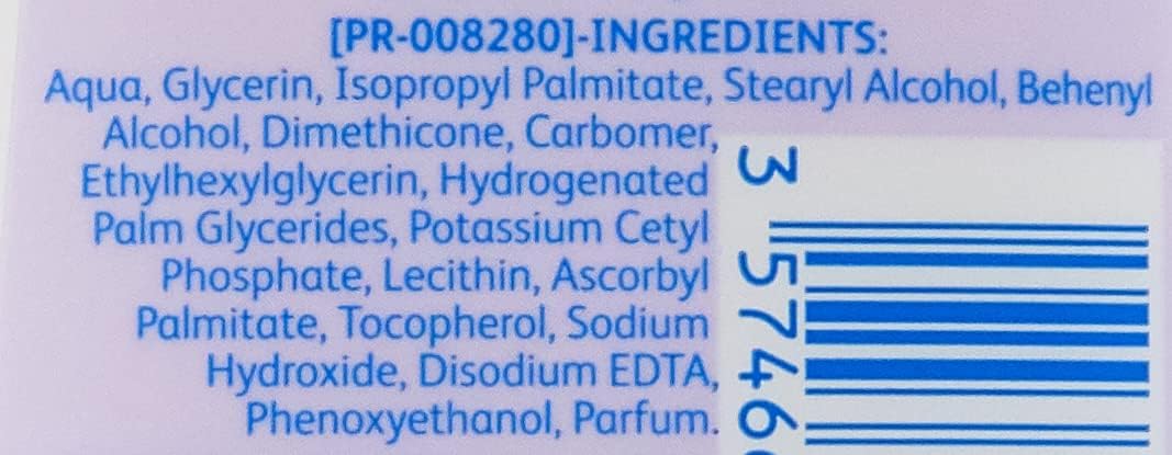 Johnson's Baby Bedtime Lotion 300 ml ingredients list label