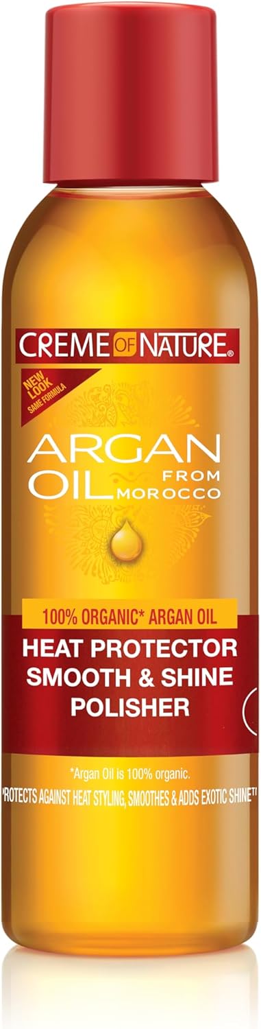 Creme of Nature Argan Oil From Morocco heat protector smooth and shine polisher 118ml