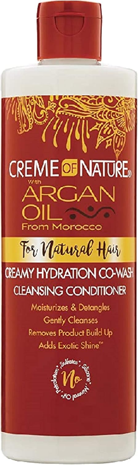 Creme of Nature Argan Oil co-wash cleansing conditioner for natural hair