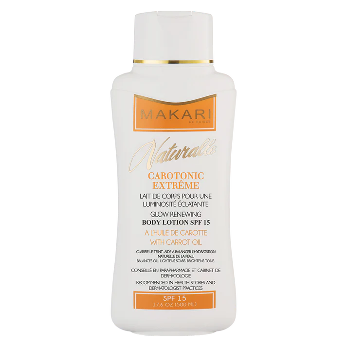 Makari Naturalle Carotonic Extreme Glow Renewing Body Lotion 500ml bottle
