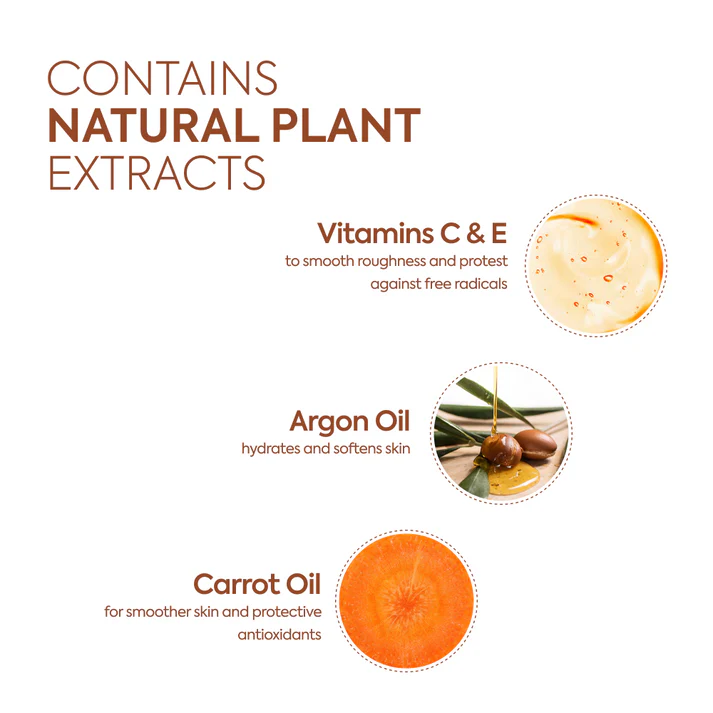 Makari Extreme Argan and Carrot Oil Tone Boosting Body Lotion 500ml bottle