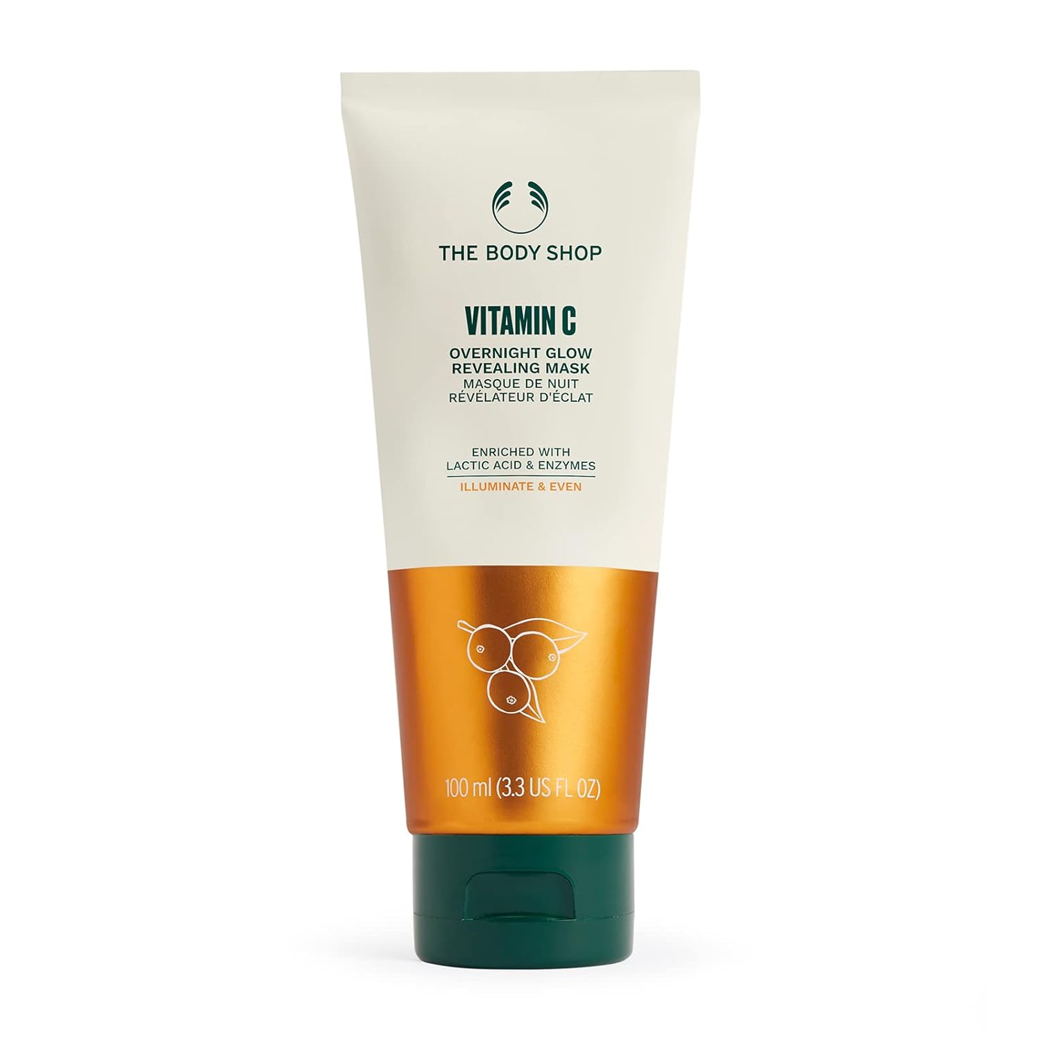 The Body Shop Vitamin C Overnight Glow Revealing Mask 100ml tube