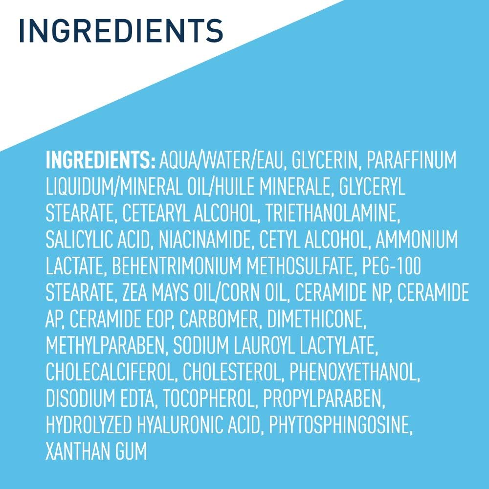 CeraVe SA Smoothing Cream 340g exfoliating moisturiser jar