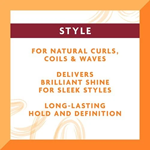 Cantu Shea Butter Define & Shine Custard 340g natural hair styling product
