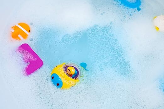 Munchkin Undersea Explorer yellow submarine bath toy for toddlers