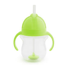Munchkin Click Lock Tip and Sip sippy cup green 207ml with handles