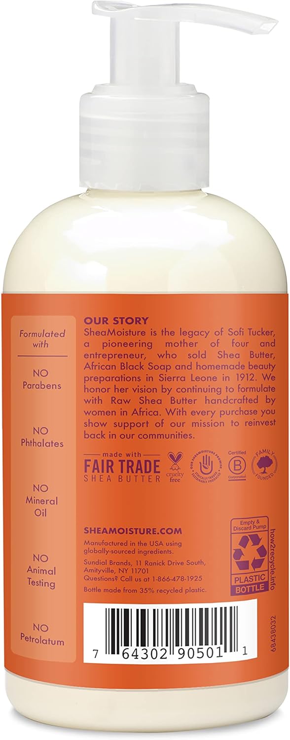 SheaMoisture Mango & Carrot Kids Extra-Nourishing Conditioner 237ml pump bottle