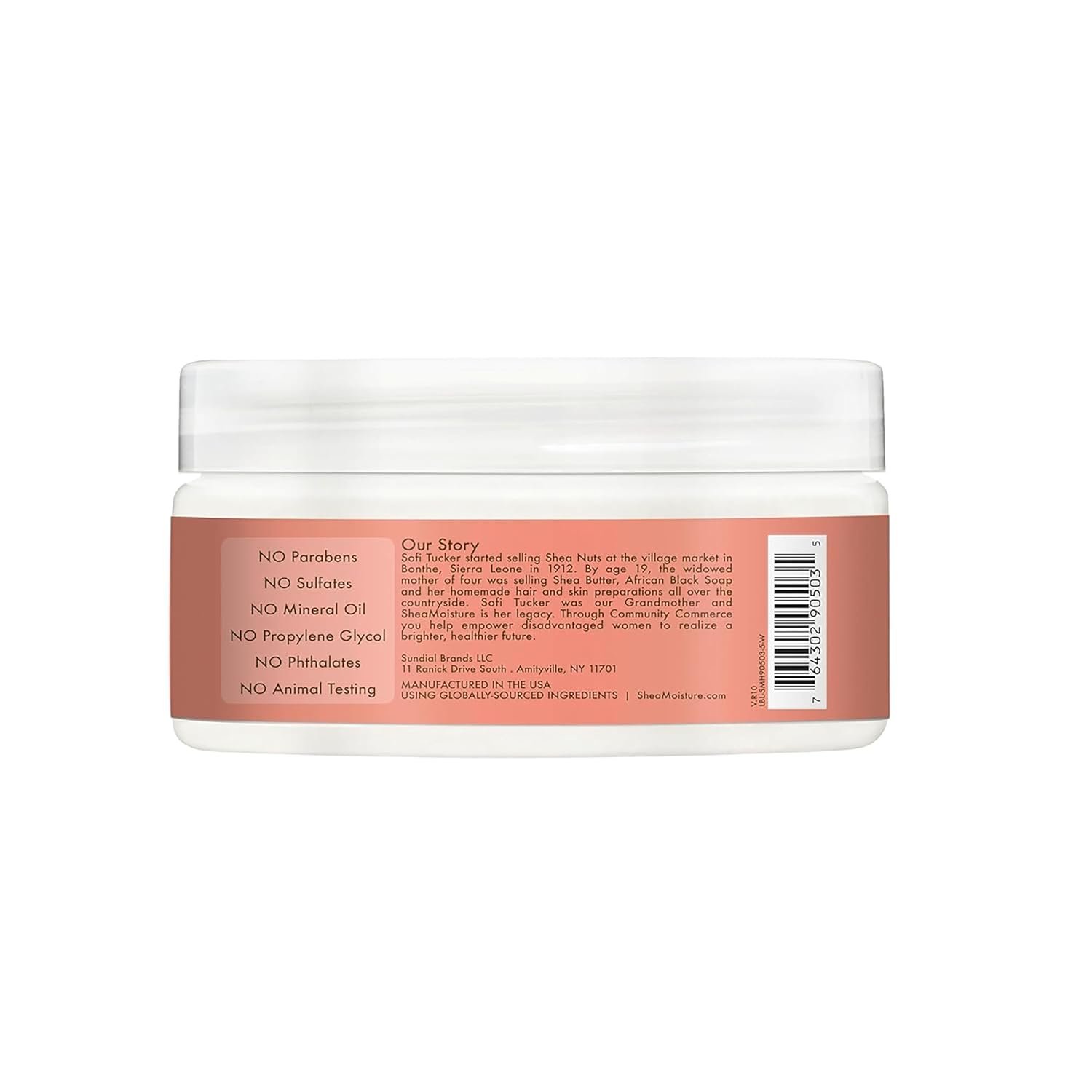 SheaMoisture Coconut and Hibiscus Kids' Curling Butter Cream 170g jar