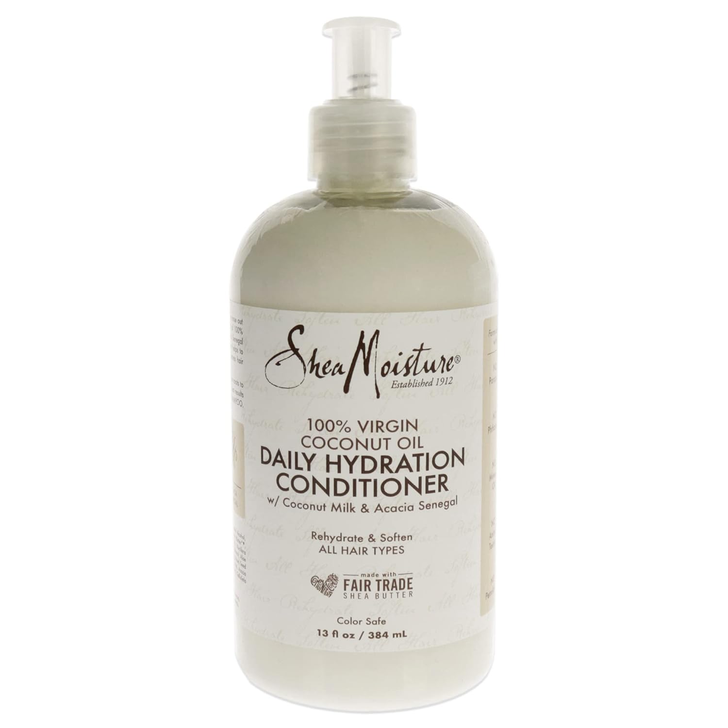 SheaMoisture 100% Virgin Coconut Oil Daily Hydration Conditioner 384ml bottle