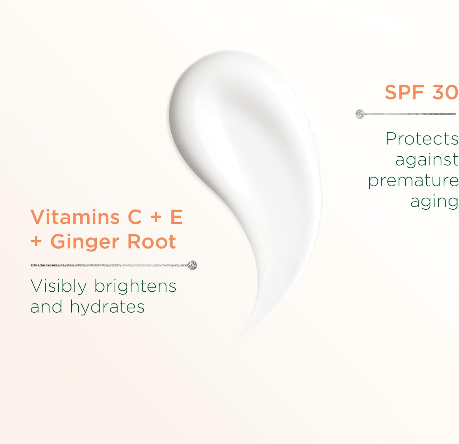 Simple Protect 'N' Glow Triple Protect Moisturiser SPF 30 white cream