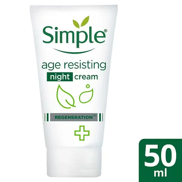 Simple Regeneration Age Resisting Night Cream 50ml tube